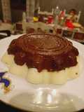 Budino al latte bicolore