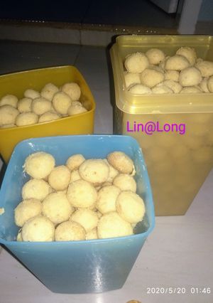 Foto resep Kukis bimoli kacang anti gagal