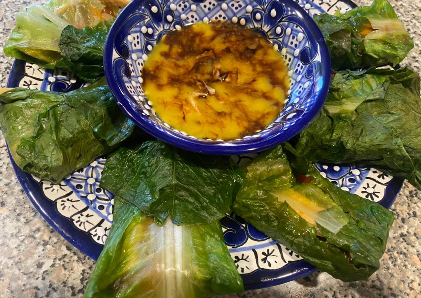 Niños envueltos (Verduras y Pollo)