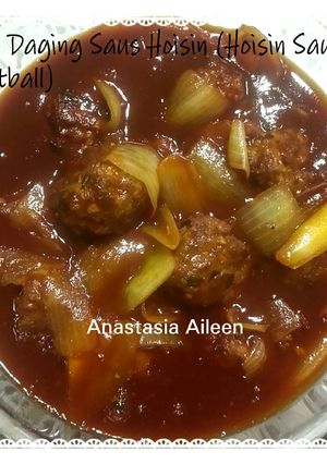 Foto resep Bola Daging Saus Hoisin