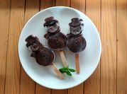 Gambar popsicle cokelat