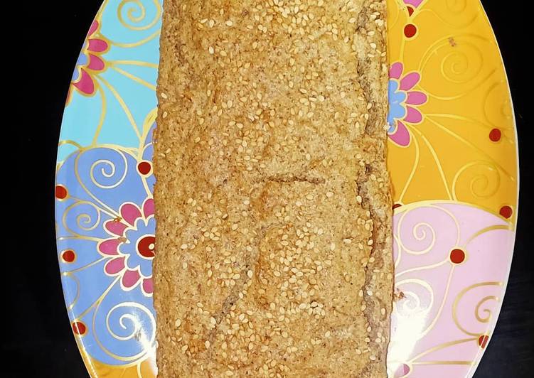 Pan de sésamo y lino sin gluten/keto/low carb/Paleo