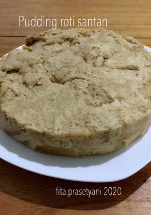 Foto resep Puding roti santan (bisa untuk MPASI)