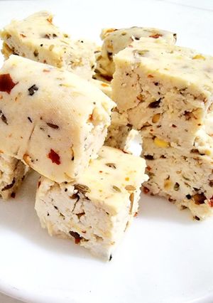 A picture of Spiced paneer.
