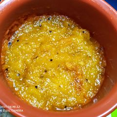 A picture of Pineapple chutney dessert.