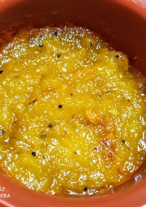 A picture of Pineapple chutney dessert.