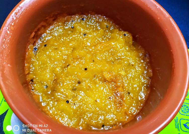 Pineapple chutney dessert