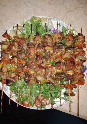 صورة لوصفة شيش طاووق تحفه