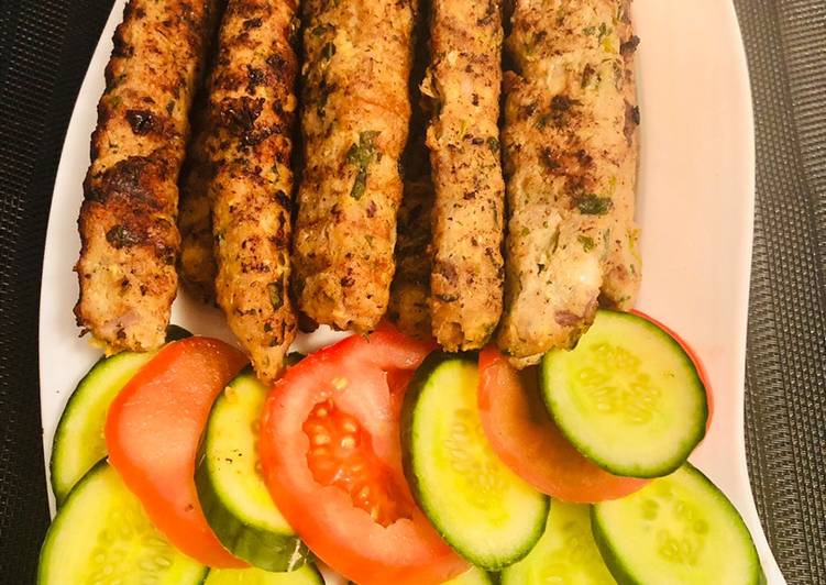 Recipe of Award-winning Beef seekh kabab