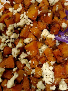A picture of Butternut squash sauté.