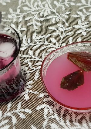 A picture of Basil sherbet & jelly #mycookbook.