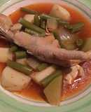Caldo de pollo