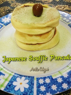 Foto resep Japanese Souffle Pancake (Fluffy Pancake) #kamismanis