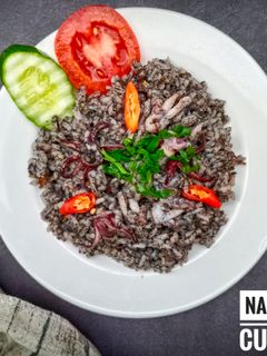 Foto resep Nasi Goreng Cumi Hitam