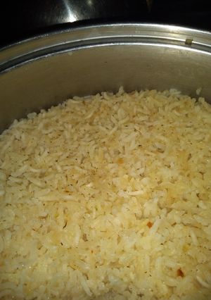 Una foto de Arroz con mantequilla