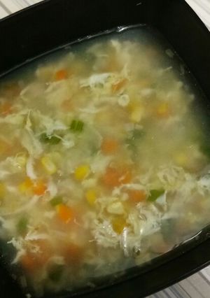 Foto resep Sup jagung manis