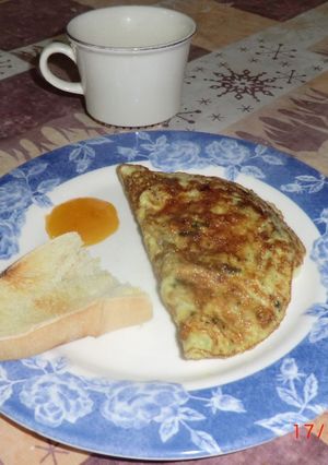 Una foto de Omelette de Vegetales