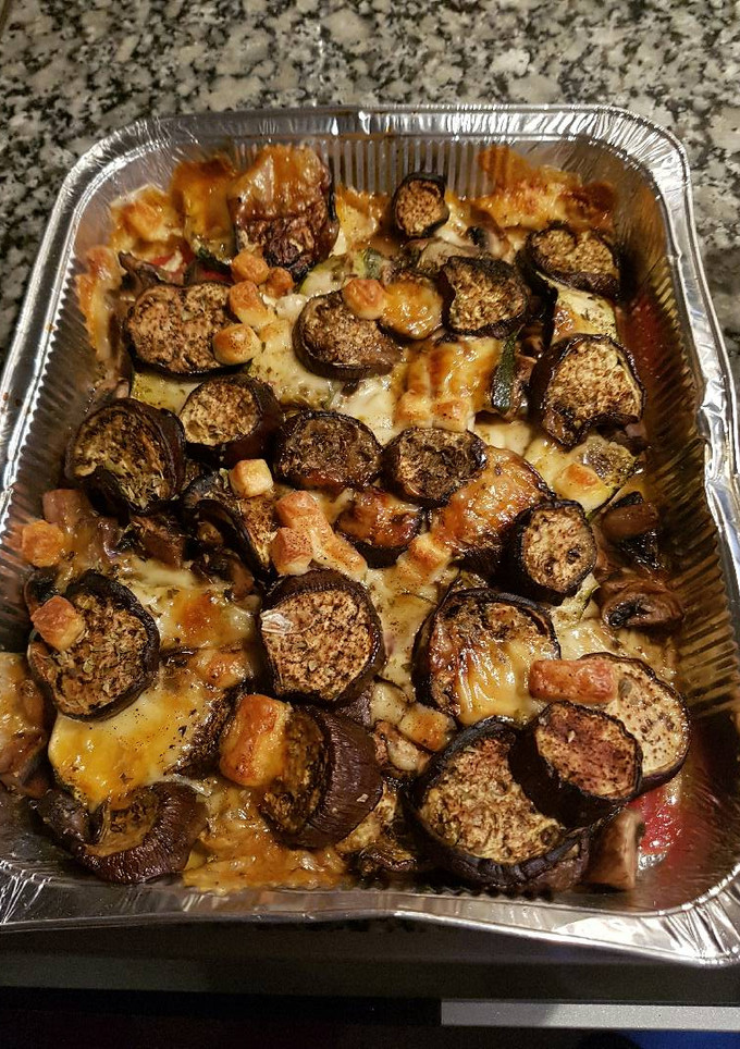 Una foto de Verduras gratinadas