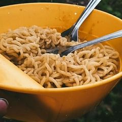A picture of Peri Peri Spicy maggi.