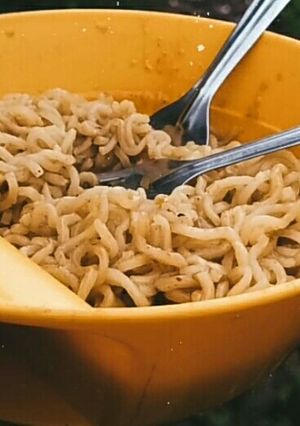 A picture of Peri Peri Spicy maggi.