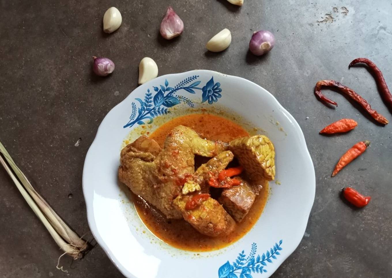 Kari Ayam mix Tahu Tempe (tanpa santan)