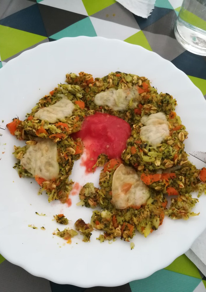 Una foto de Buñuelos de verduras y avena