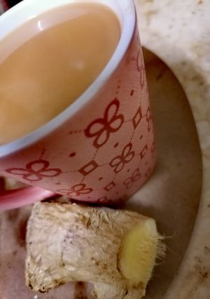 A picture of Ginger Tea☕.