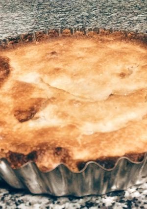 Una foto de Tarta de manzanas rápida