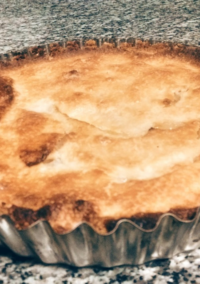 Una foto de Tarta de manzanas rápida