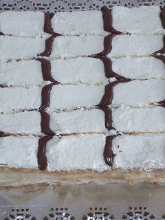 Una foto de Milhojas o pastel napoleón