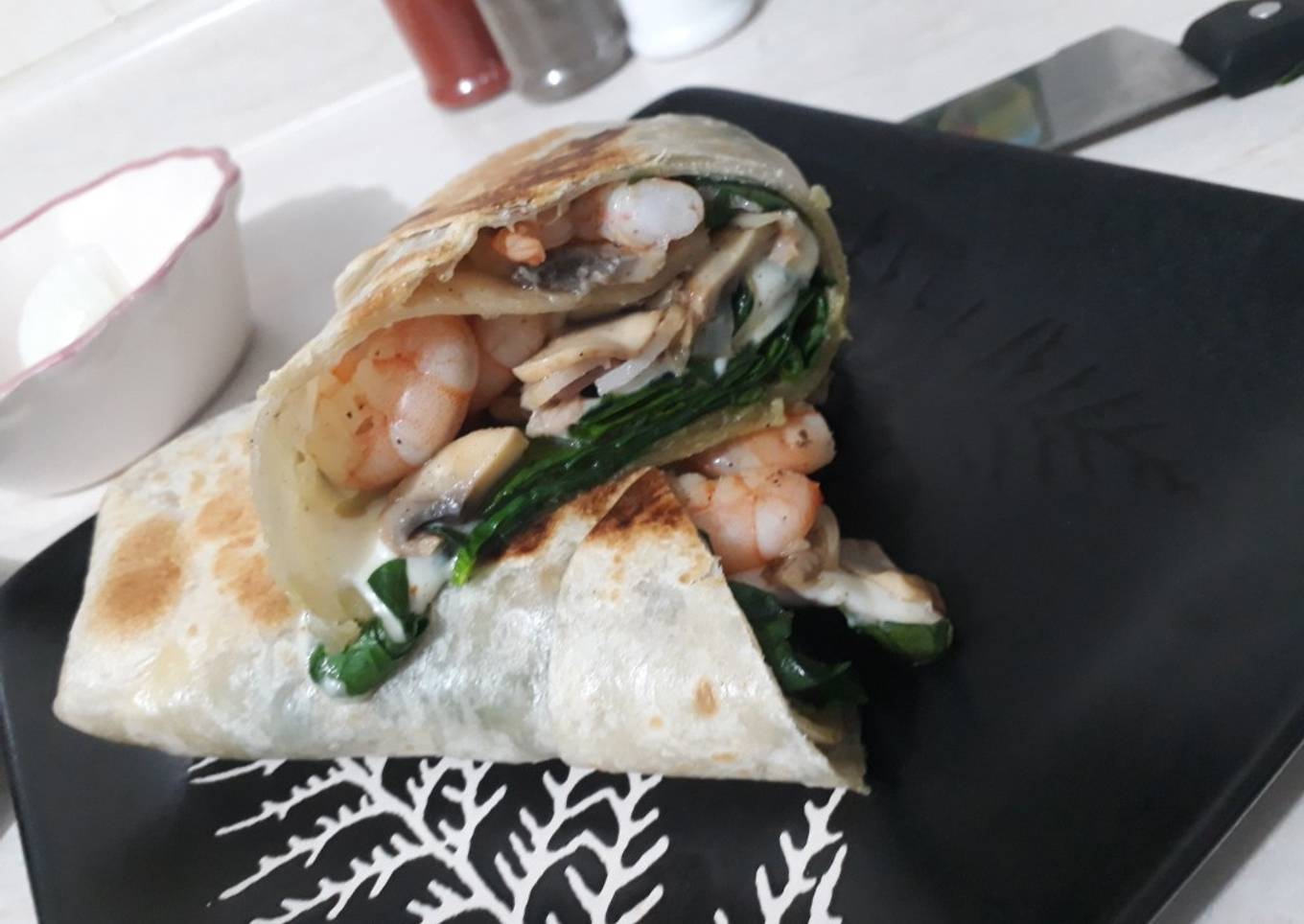 Wrap de camarón