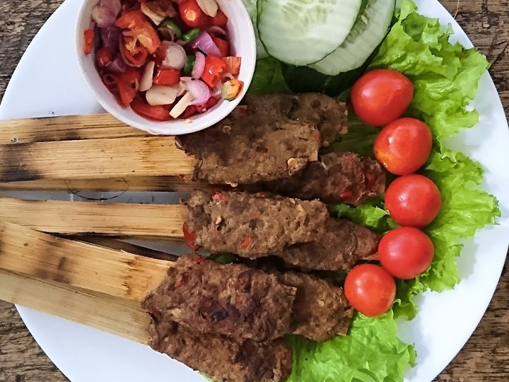 Ini dia! Cara  bikin Sate daging lilit sajian Idul Fitri dijamin lezat