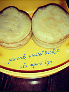 Foto resep pancake wortel brokoli ala MPASI (1y+)