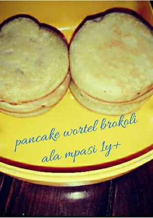 Foto resep pancake wortel brokoli ala MPASI (1y+)