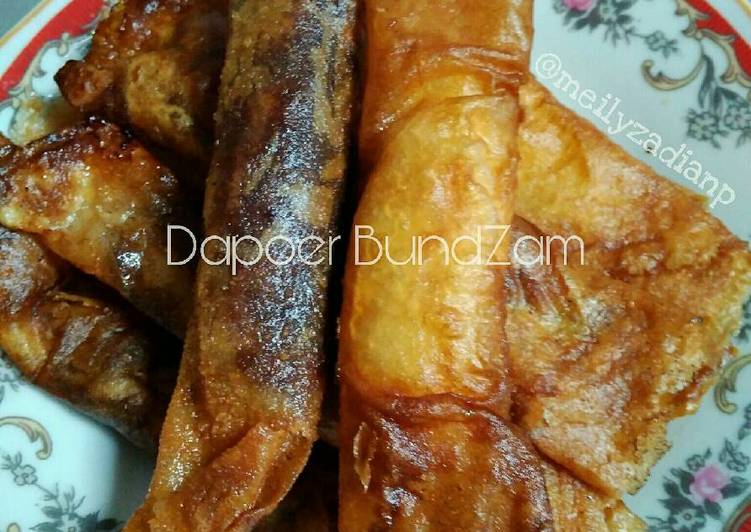 Lumpia Pisang / Piscok Karamel Crunchy #BikinRamadanBerkesan #26