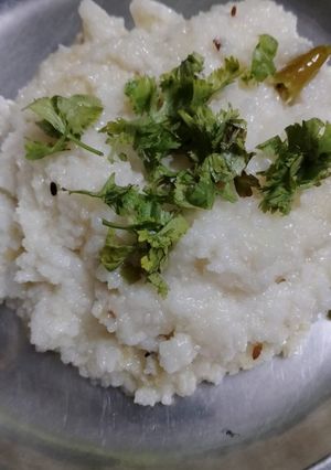 A picture of Sama ke chawal ki khichdi.