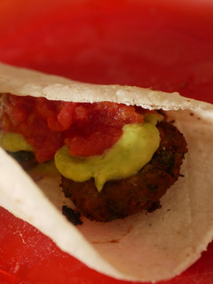 Una foto de Tacos de Hamburguesa