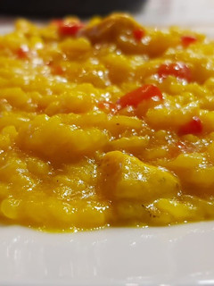 Una foto de Arroz con pollo y un toque de brandy