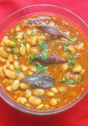 A picture of Butter Beans Masala.