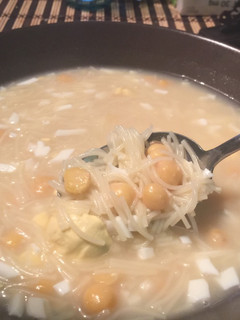 Una foto de Sopita caliente