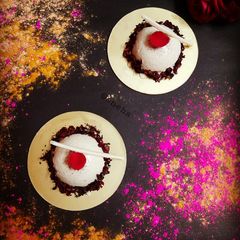 Thandai Mousse recipe A picture of Thandai Mousse recipe.