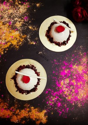 A picture of Thandai Mousse recipe.