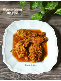 Foto resep Oblok Ayam Kampung Khas Betawi