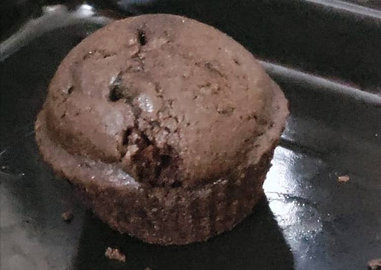 How to Prepare Super Quick Homemade Chocolate muffins for two