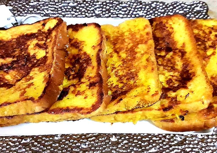 Recipe of Any-night-of-the-week French toast (cake slice)