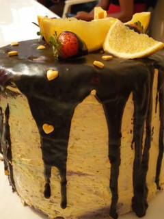 A picture of Chocolate orange cake.