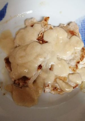 Una foto de Lomo fresco, con salsa a la pimienta