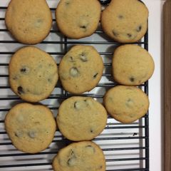 A picture of Chocolate chip cookies.