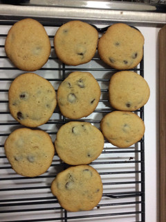 A picture of Chocolate chip cookies.