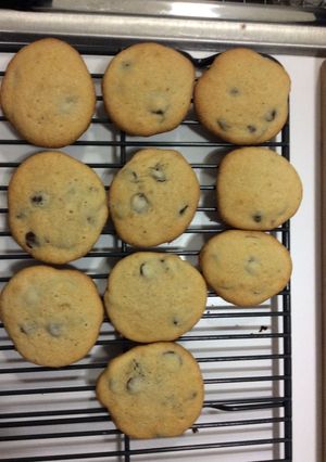 A picture of Chocolate chip cookies.